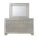 Platinum Dresser & Mirror Set - Vida Furniture (Laredo,TX)