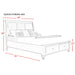 Chatham Queen Storage Bed - Vida Furniture (Laredo,TX)
