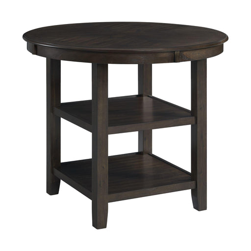 Amherst Counter Height Dining Table in Walnut - Vida Furniture (Laredo,TX)