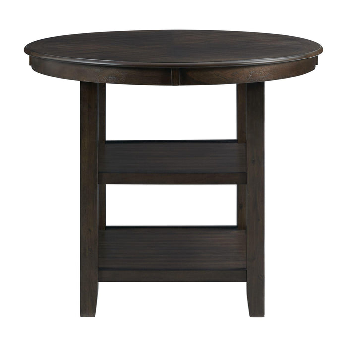 Amherst Counter Height Dining Table in Walnut - Vida Furniture (Laredo,TX)