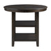 Amherst Counter Height Dining Table in Walnut - Vida Furniture (Laredo,TX)