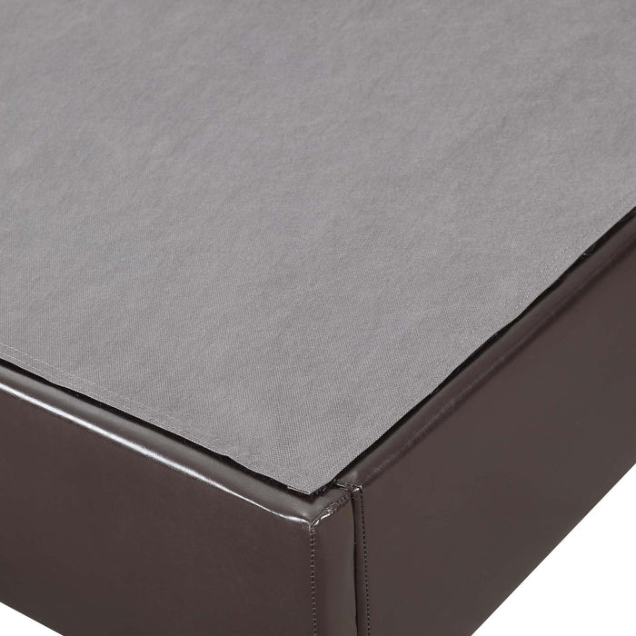 Abby Full Platform Bed - Vida Furniture (Laredo,TX)