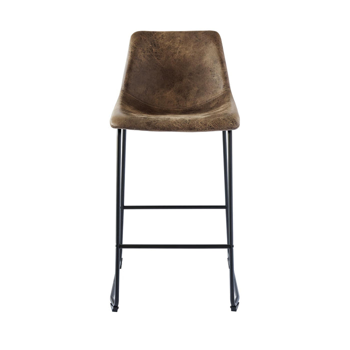 Wes Bar Stool Set of 2 - Vida Furniture (Laredo,TX)