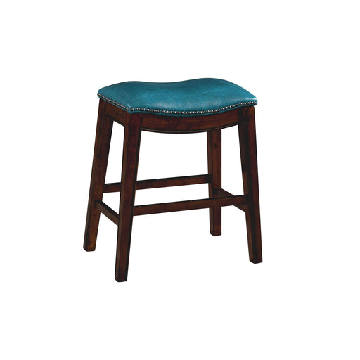 Fiesta 24" Backless Counter Height Stool in Blue - Vida Furniture (Laredo,TX)
