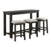 Stone Multipurpose Bar Table Set - Vida Furniture (Laredo,TX)