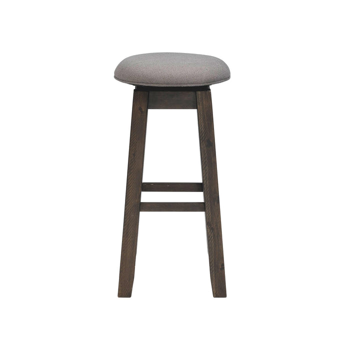 Morrison 30" Swivel Backless Bar Stool Set of 2 - Vida Furniture (Laredo,TX)