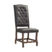 Gramercy Tufted Tall Back Side Chair Set of 2 - Vida Furniture (Laredo,TX)