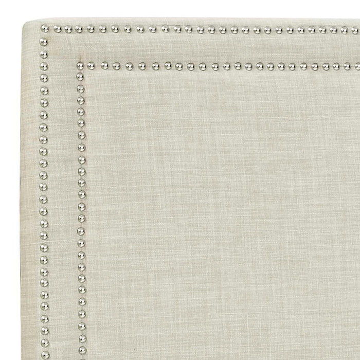 Erica Upholstered Queen Platform Bed - Vida Furniture (Laredo,TX)