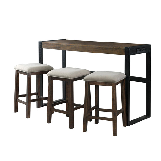 Caesar Multipurpose Bar Table Set - Vida Furniture (Laredo,TX)