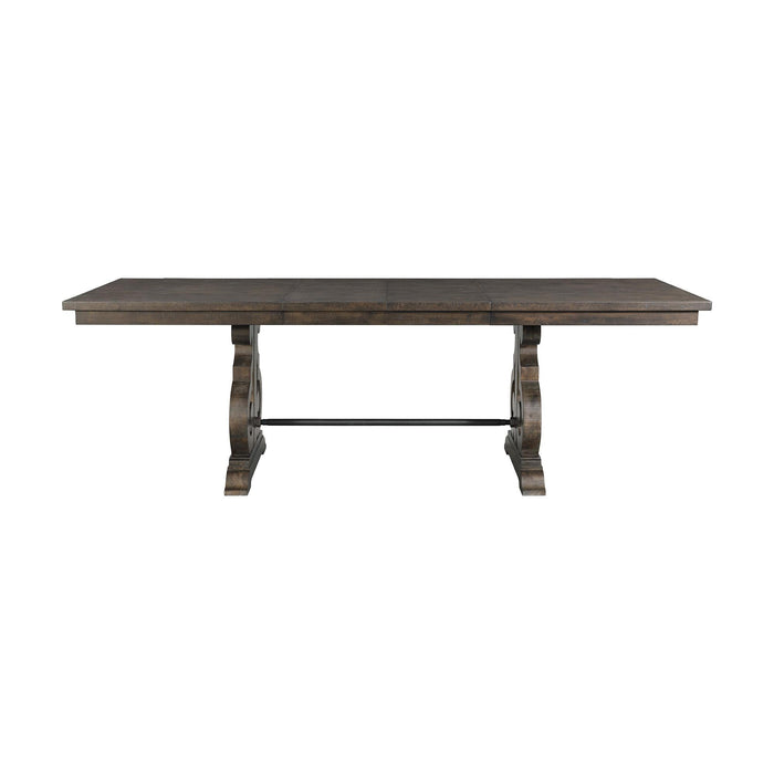 Stone Counter Height Dining Table - Vida Furniture (Laredo,TX)