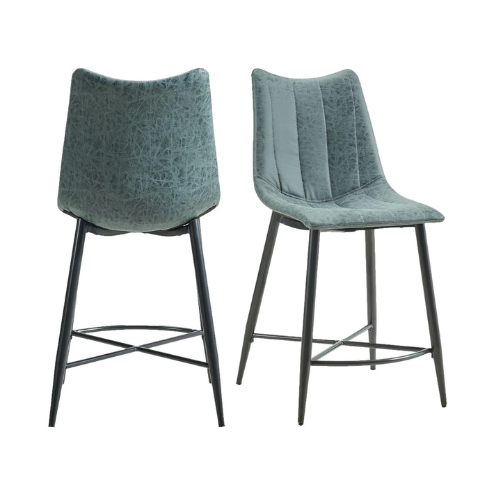 Riko Counter Height Side Chair Set - Vida Furniture (Laredo,TX)