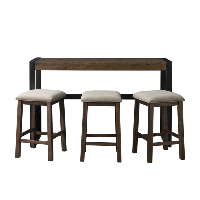 Caesar Multipurpose Bar Table Set - Vida Furniture (Laredo,TX)