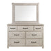 Scott 7-Drawer Dresser with Mirror Set - Vida Furniture (Laredo,TX)