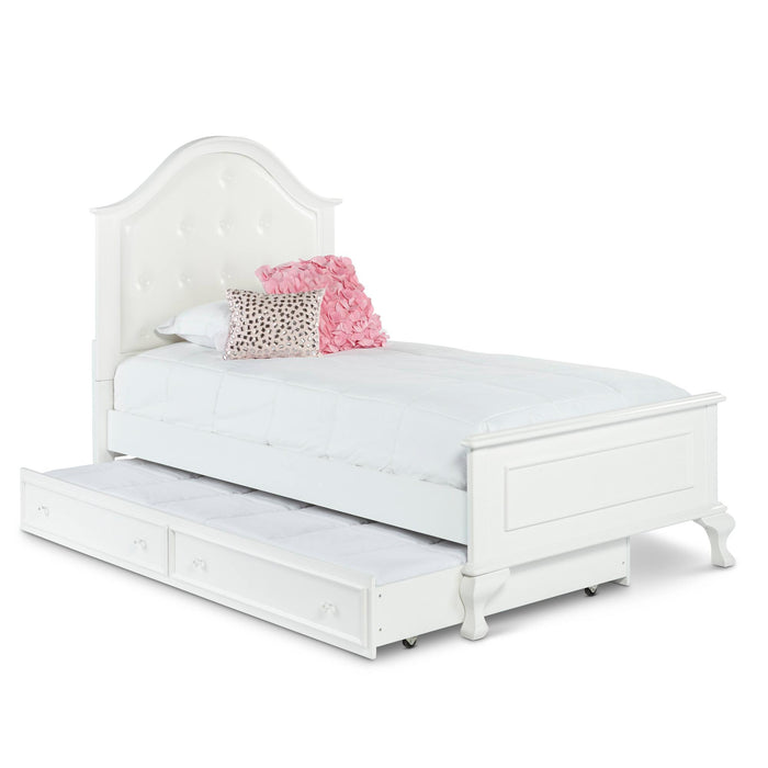 Jesse Twin Panel Bed w/ Trundle - Vida Furniture (Laredo,TX)