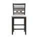 Amherst Counter Height Side Chair Set in Walnut of 2 - Vida Furniture (Laredo,TX)