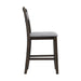 Amherst Counter Height Side Chair Set in Walnut of 2 - Vida Furniture (Laredo,TX)