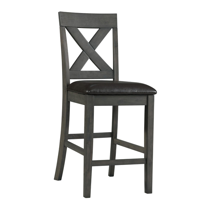 Alex 7PC Counter Height Dining Set - Vida Furniture (Laredo,TX)