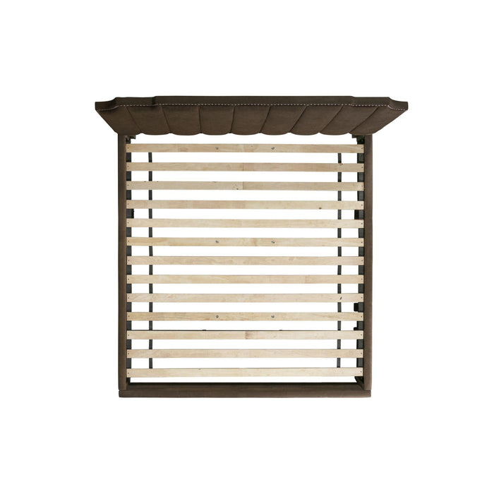 Harper Queen Upholstered Bed - Vida Furniture (Laredo,TX)