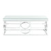 Pearl Rectangle Mirrored Coffee Table - Vida Furniture (Laredo,TX)