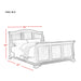 Cameron Cherry King Sleigh Bed - Vida Furniture (Laredo,TX)