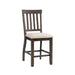 Stone Counter Slat Back Side Chair Set of 2 - Vida Furniture (Laredo,TX)