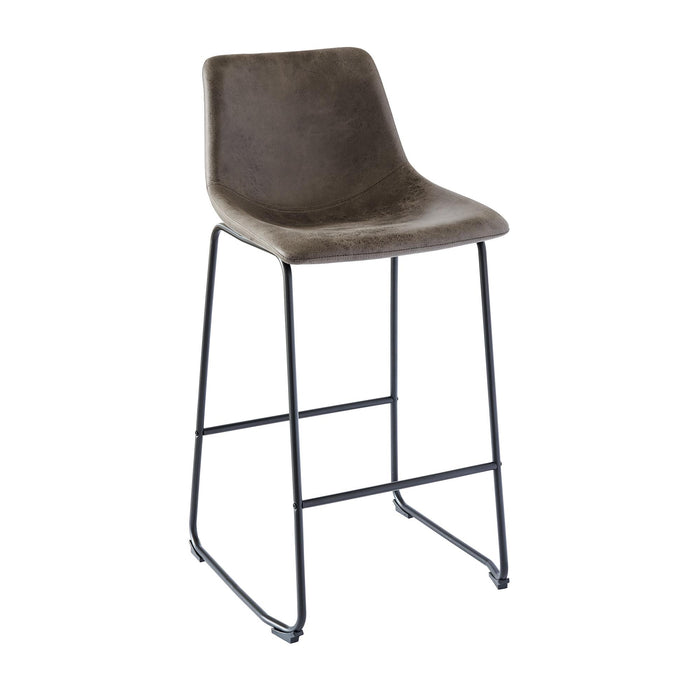Wes Bar Stool Set of 2 - Vida Furniture (Laredo,TX)