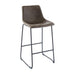 Wes Bar Stool Set of 2 - Vida Furniture (Laredo,TX)
