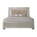 Platinum King Panel Bed - Vida Furniture (Laredo,TX)