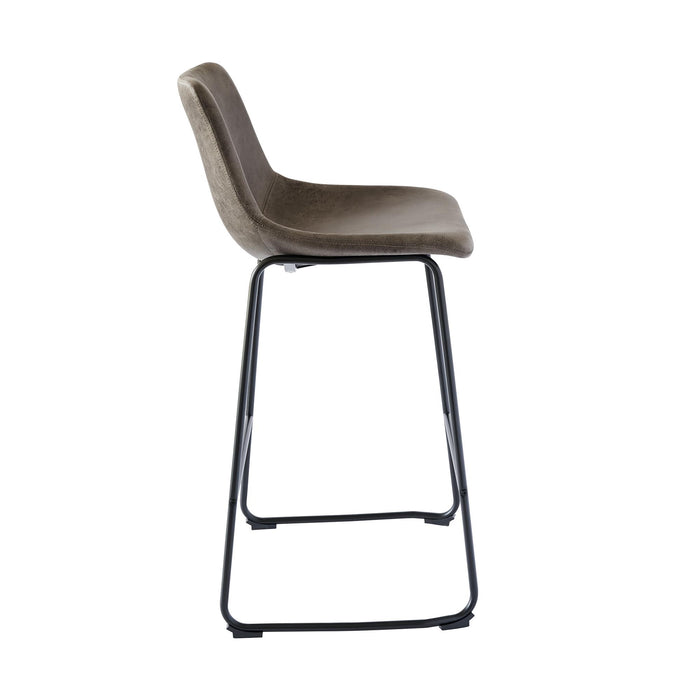 Wes Bar Stool Set of 2 - Vida Furniture (Laredo,TX)