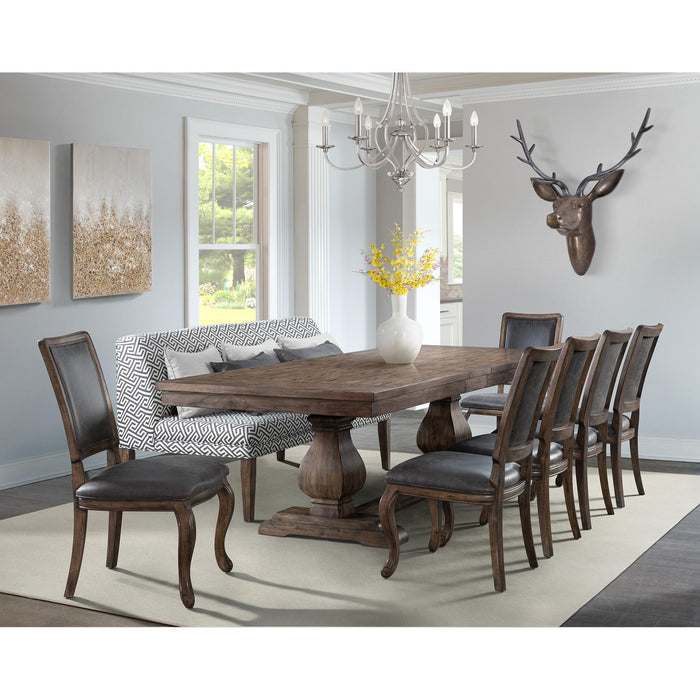 Gramercy Rectangle Standard Height Dining Table - Vida Furniture (Laredo,TX)