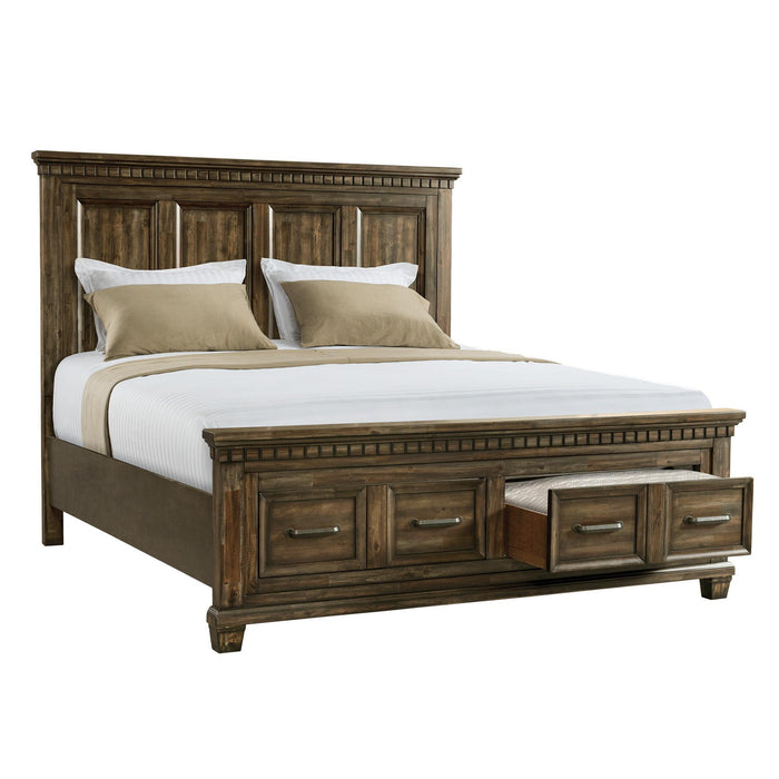 McCabe 2-Drawer Queen Storage Bed - Vida Furniture (Laredo,TX)