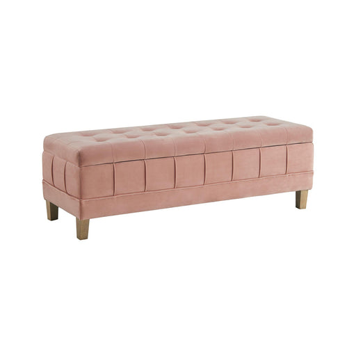 Crosby Tufted Storage Ottoman - Vida Furniture (Laredo,TX)