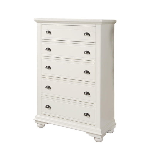 Brookpine White Chest - Vida Furniture (Laredo,TX)