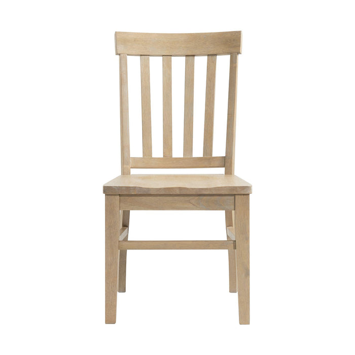 Lakeview Slat Back Side Chair Set of 2 - Vida Furniture (Laredo,TX)