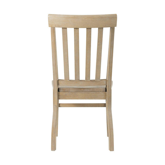 Lakeview Slat Back Side Chair Set of 2 - Vida Furniture (Laredo,TX)