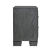 Titanium 2-Drawer Nightstand - Vida Furniture (Laredo,TX)
