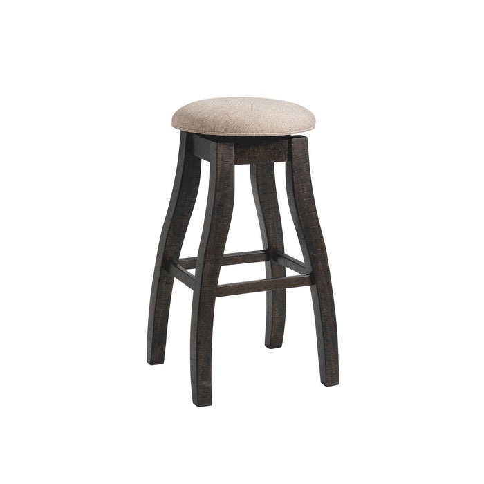 Stone 30" Swivel Backless Bar Stool Set of 2 - Vida Furniture (Laredo,TX)