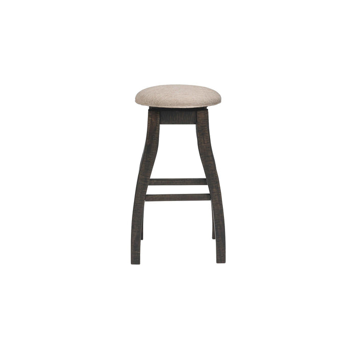Stone 30" Swivel Backless Bar Stool Set of 2 - Vida Furniture (Laredo,TX)