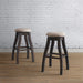 Stone 30" Swivel Backless Bar Stool Set of 2 - Vida Furniture (Laredo,TX)