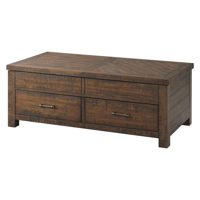 Jax Lift Top Coffee Table - Vida Furniture (Laredo,TX)