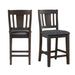 Cash Counter Height Side Chair Set of 2 - Vida Furniture (Laredo,TX)