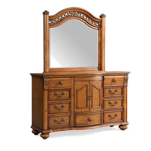 Barkley Square Dresser & Mirror Set - Vida Furniture (Laredo,TX)