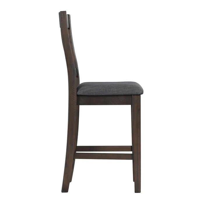 Cash Counter Height Side Chair Set of 2 - Vida Furniture (Laredo,TX)