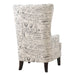 Kori Accent Chair in French Script - Vida Furniture (Laredo,TX)