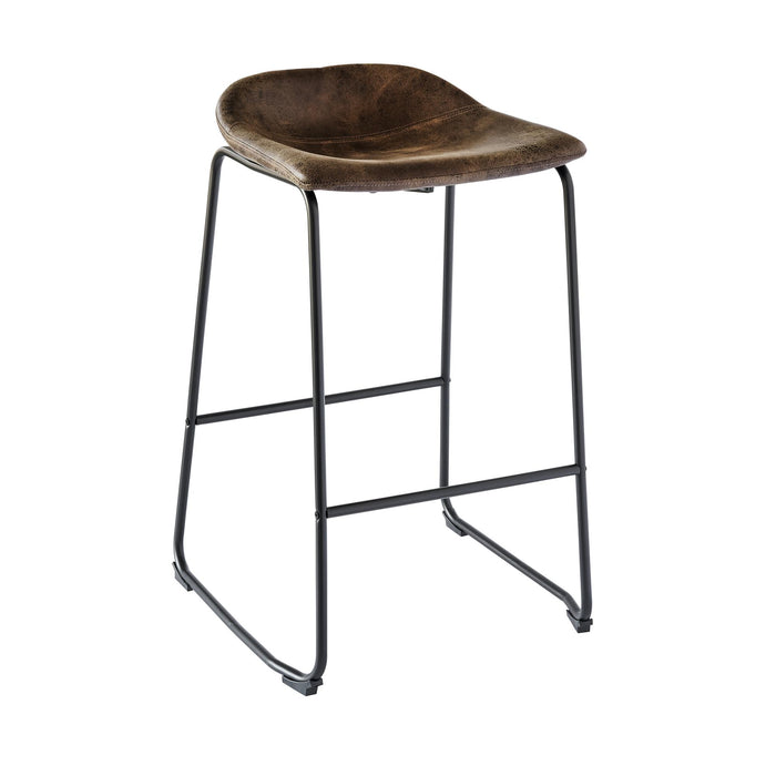 Cruz Bar Stool Set of 2 - Vida Furniture (Laredo,TX)