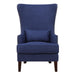 Kori Accent Chair in Blue - Vida Furniture (Laredo,TX)