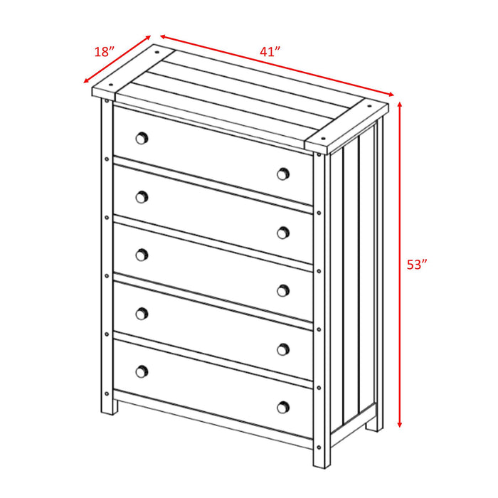 Dawson Creek Chest - Vida Furniture (Laredo,TX)