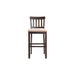 Stone 30" Slat Back Bar Stool Set of 2 - Vida Furniture (Laredo,TX)