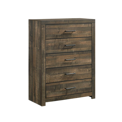 Bailey 5-Drawer Chest - Vida Furniture (Laredo,TX)