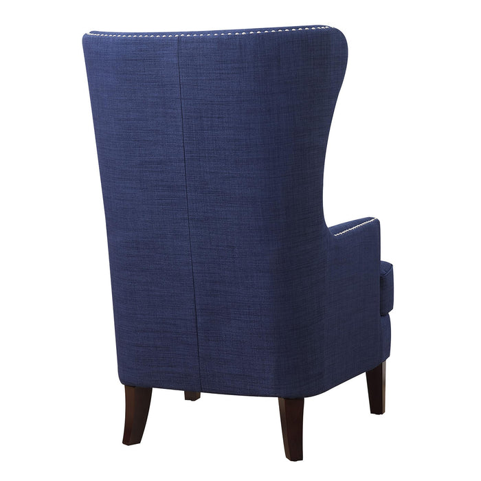Kori Accent Chair in Blue - Vida Furniture (Laredo,TX)